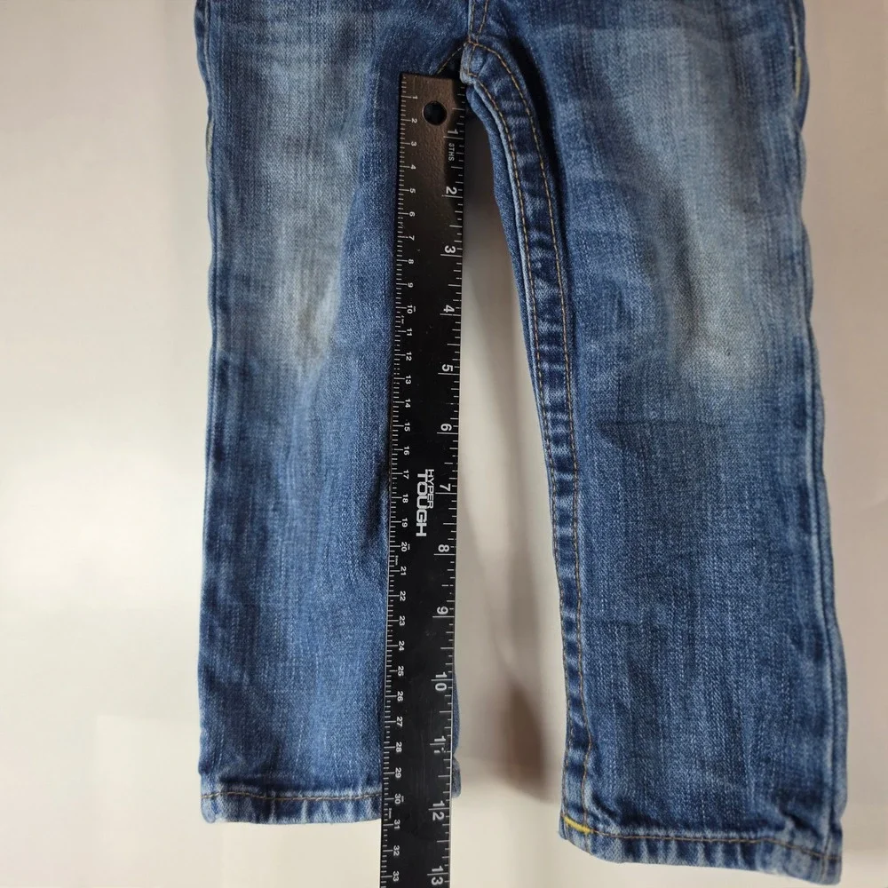 True‎ Religion Boys Jack Straight Leg Jeans Medium Wash Size 2 Denim Pants
